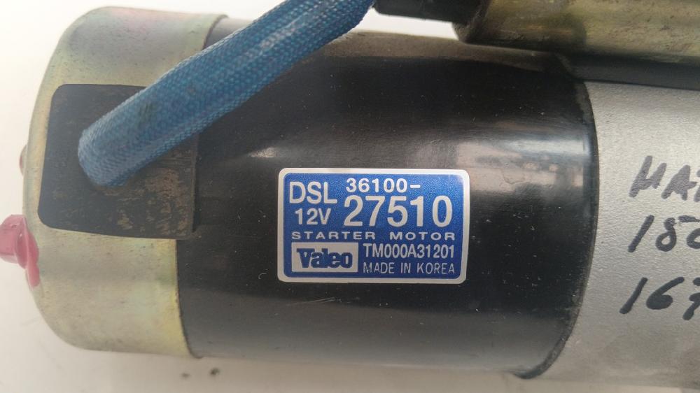 MOTOR ARRANQUE HYUNDAI MATRIX 1.5 CRDI MT 82CV | 60KW