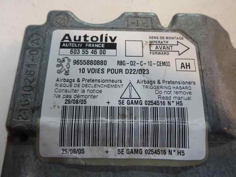 CENTRALITA AIRBAG PEUGEOT 407 1.6 HDI MT 109CV