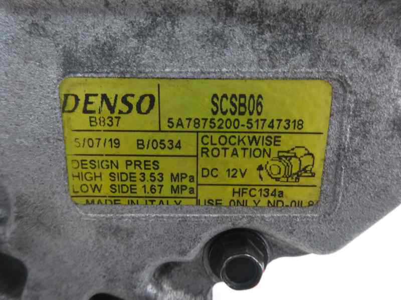 COMPRESOR AIRE ACONDICIONADO FIAT PANDA 1.2 AMT 60CV