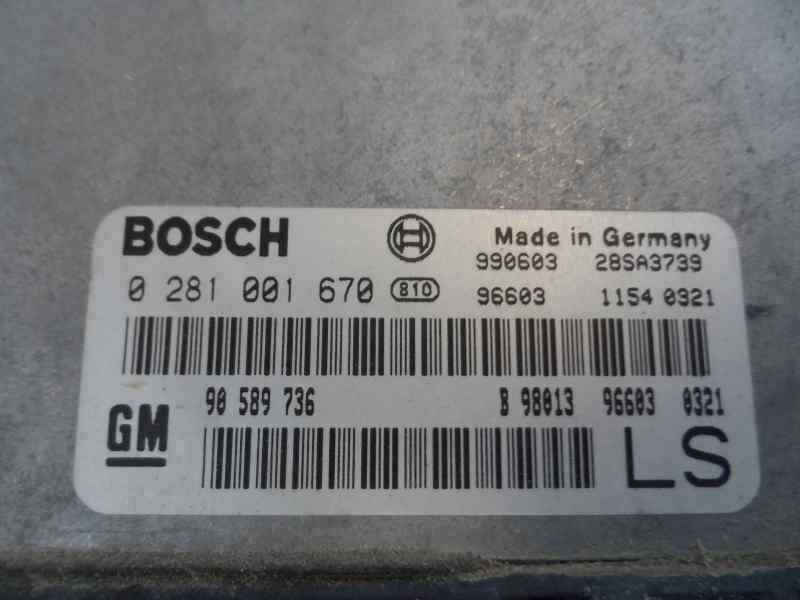 CENTRALITA MOTOR UCE OPEL ASTRA 1.7 TD MT 68CV | 50KW
