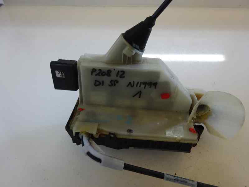 CERRADURA PUERTA DELANTERA IZQUIERDA PEUGEOT 208 1.4 HDI MT 68CV