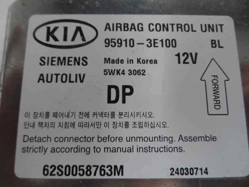 CENTRALITA AIRBAG KIA SORENTO 2.5 CRDI 4WD AT 144CV