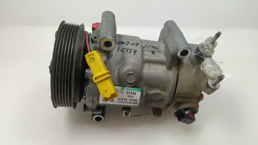 COMPRESOR AIRE ACONDICIONADO PEUGEOT 207 1.6 MT 90CV | 66KW