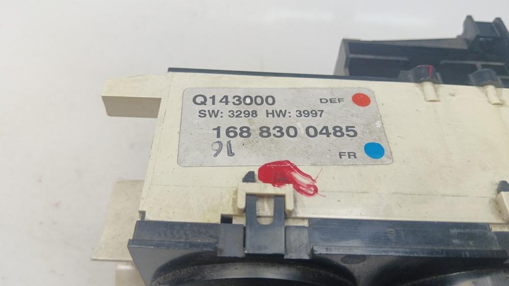 MANDO CALEFACCION AIRE ACONDICIONADO MERCEDES BENZ CLASE A 2000 1.7 A 160 CDI MT 60CV