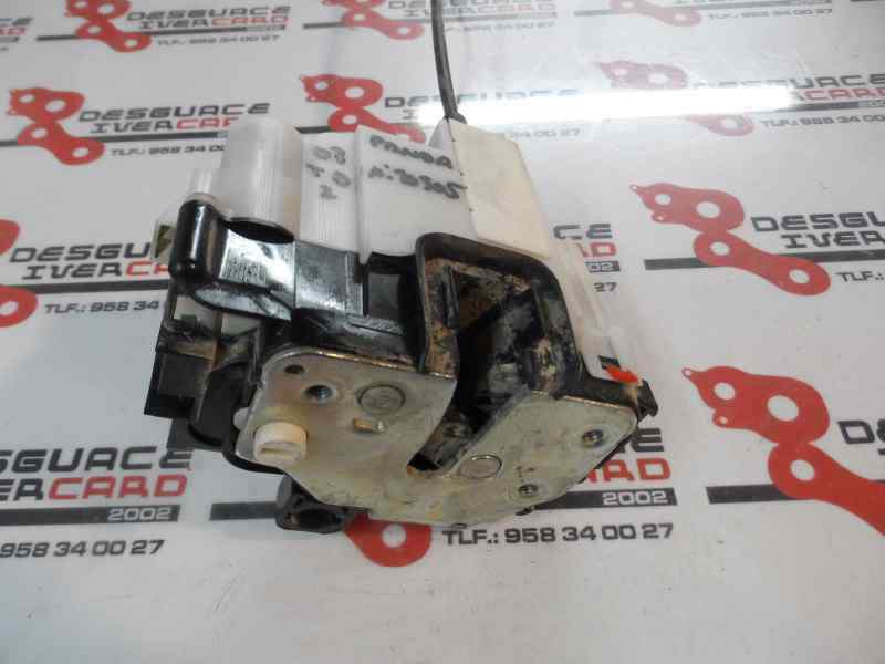 CERRADURA PUERTA TRASERA DERECHA FIAT PANDA 1.2 AMT 60CV