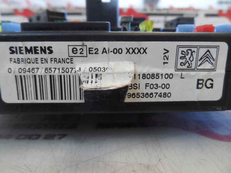 CAJA RELES FUSIBLES CITROEN C2 1.4 HDI MT 68CV