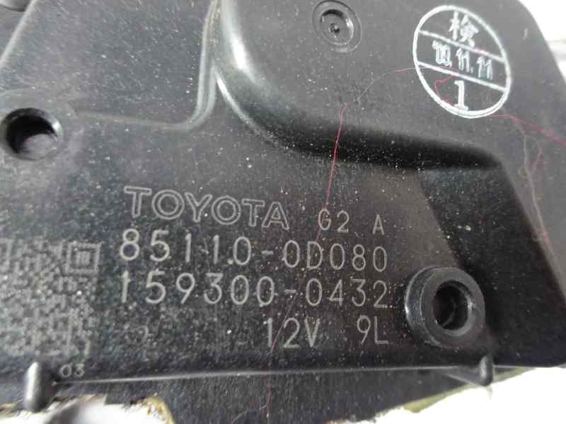 MOTOR LIMPIA DELANTERO TOYOTA YARIS 2010 1.0 MT 69CV