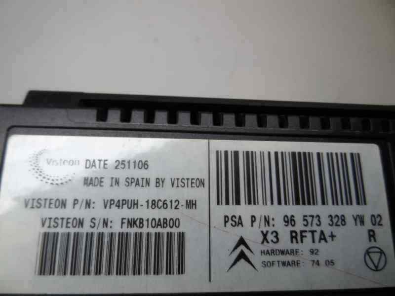 MANDO CLIMATIZADOR CITROEN C5 2007 2.0 HDI MT 136CV