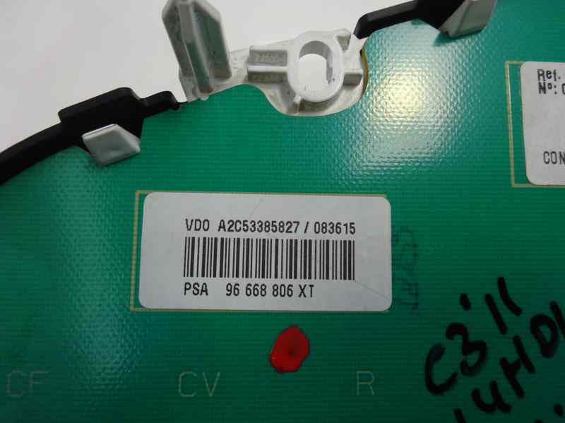 CUADRO INSTRUMENTOS CITROEN C3 1.4 HDI AMT 68CV