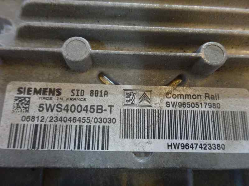 CENTRALITA MOTOR UCE PEUGEOT 307 2.0 HDI MT 90CV