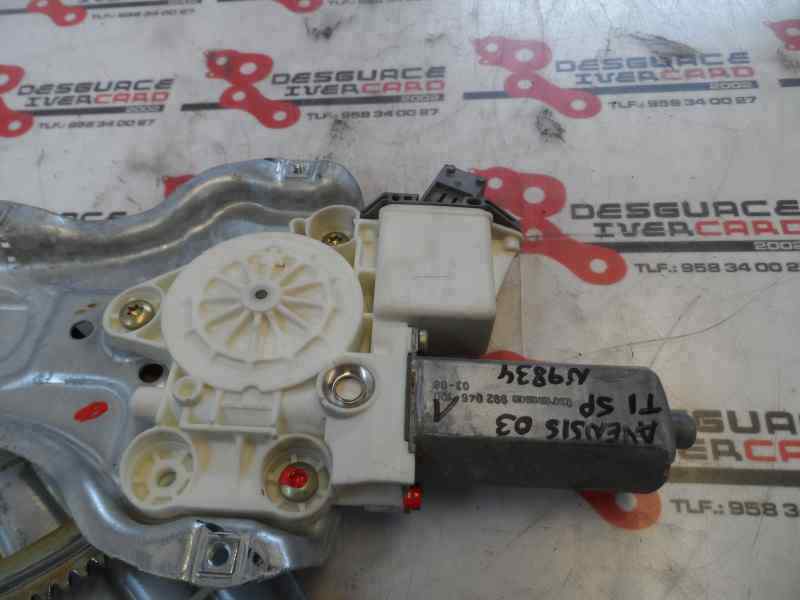 ELEVALUNAS TRASERO IZQUIERDO TOYOTA AVENSIS 2003 2.0 D MT 116CV | 85KW