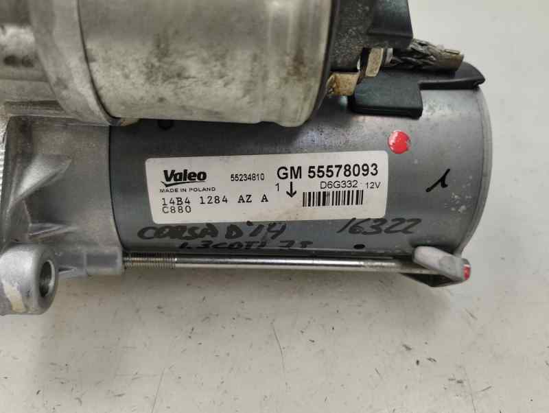 MOTOR ARRANQUE OPEL CORSA 1.3 CDTI ECOFLEX START STOP MT 75CV