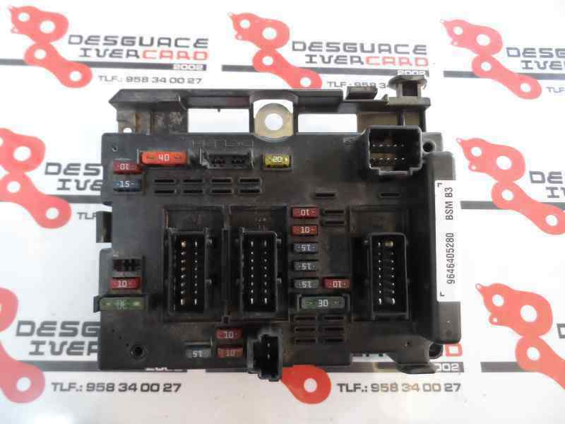CAJA RELES FUSIBLES PEUGEOT 406 2.0 HDI MT 90CV