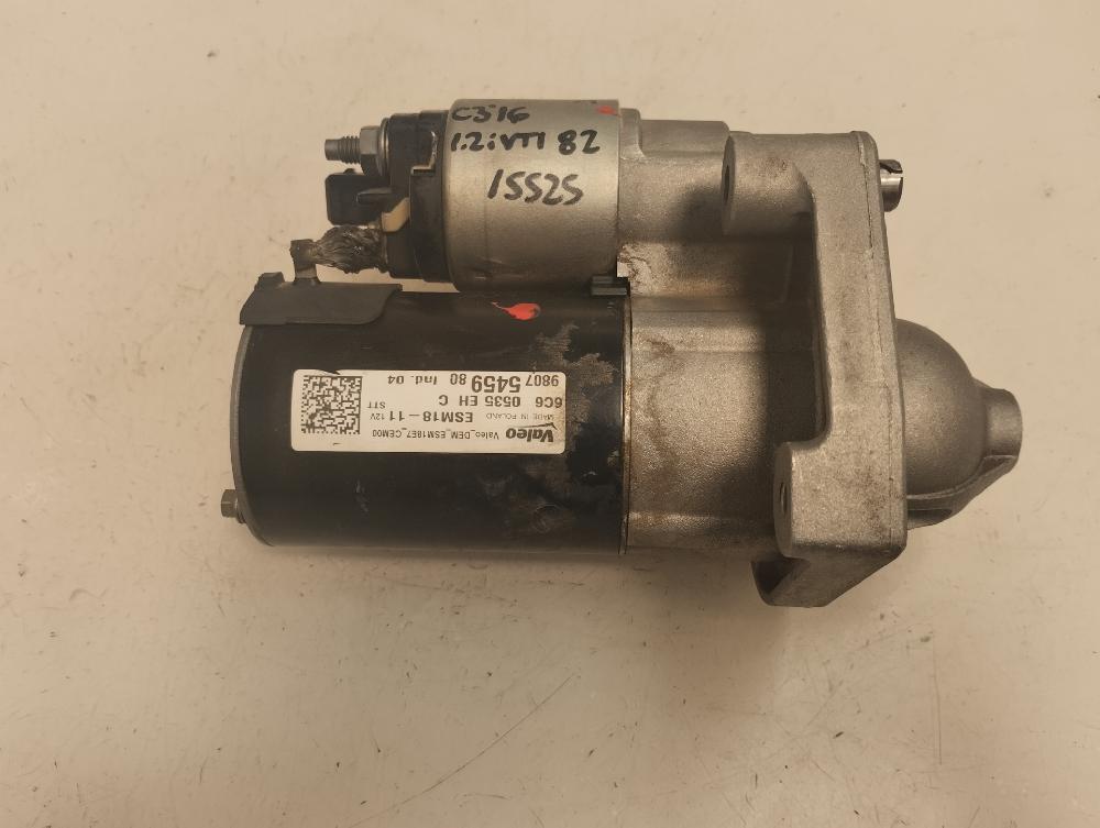 MOTOR ARRANQUE CITROEN C3 1.2 MT 82CV | 60KW