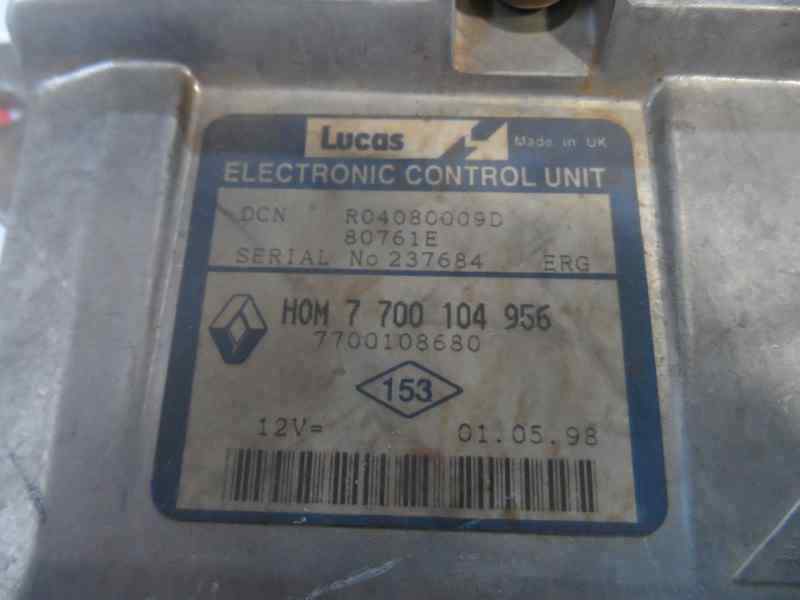 CENTRALITA MOTOR UCE RENAULT CLIO 1.9 D MT 64CV | 47KW