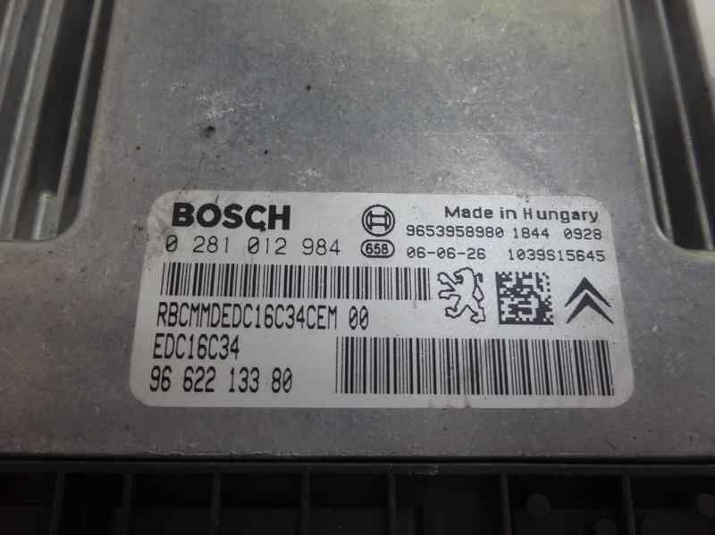 CENTRALITA MOTOR UCE PEUGEOT 407 1.6 HDI MT 109CV