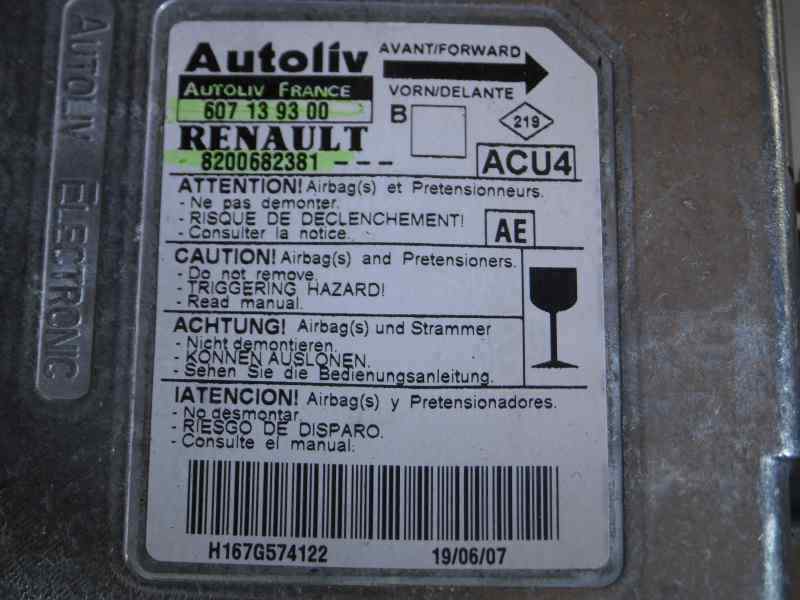 CENTRALITA AIRBAG RENAULT MEGANE 2007 1.6 MT 90CV | 66KW