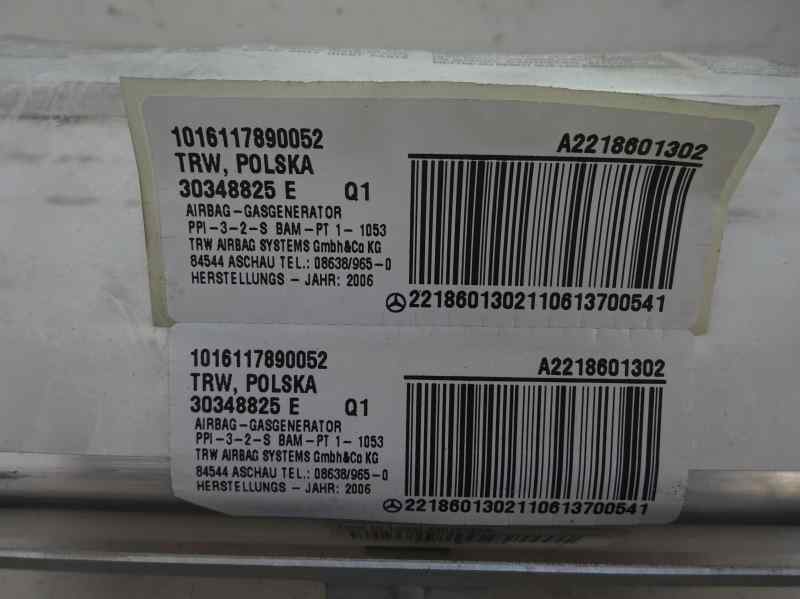 AIRBAG DELANTERO DERECHO MERCEDES BENZ CLASE S 3.0 S 320 CDI 7G-TRONIC 4MATIC LWB 235CV