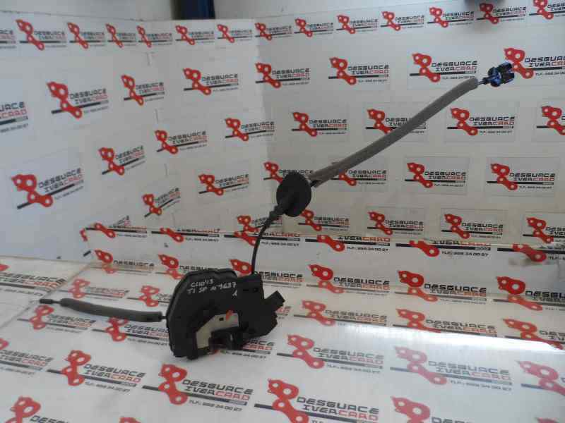 CERRADURA PUERTA TRASERA IZQUIERDA RENAULT CLIO 1.5 DCI MT 90CV
