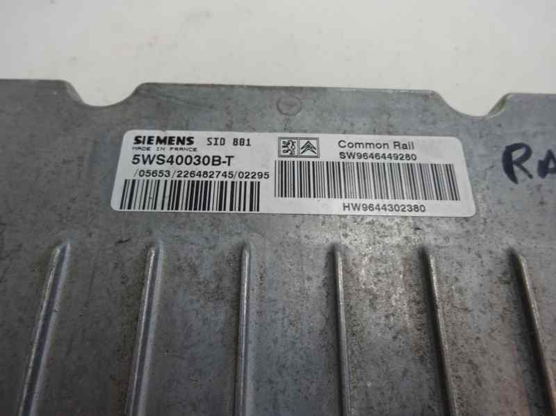 CENTRALITA MOTOR UCE PEUGEOT 307 2.0 HDI MT 90CV
