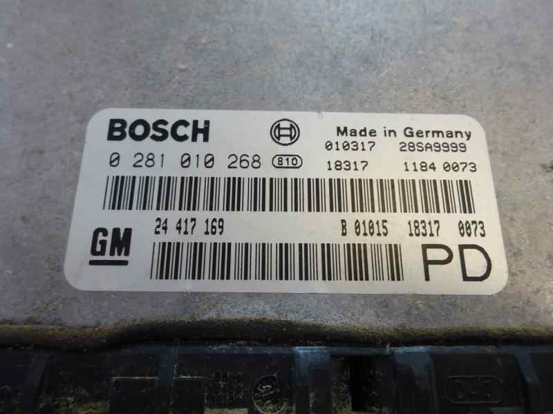 CENTRALITA MOTOR UCE OPEL ZAFIRA 2001 2.0 DTI MT 100CV