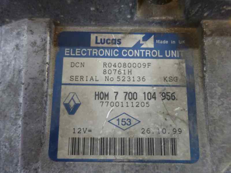 CENTRALITA MOTOR UCE RENAULT CLIO 1.9 D MT 64CV | 47KW