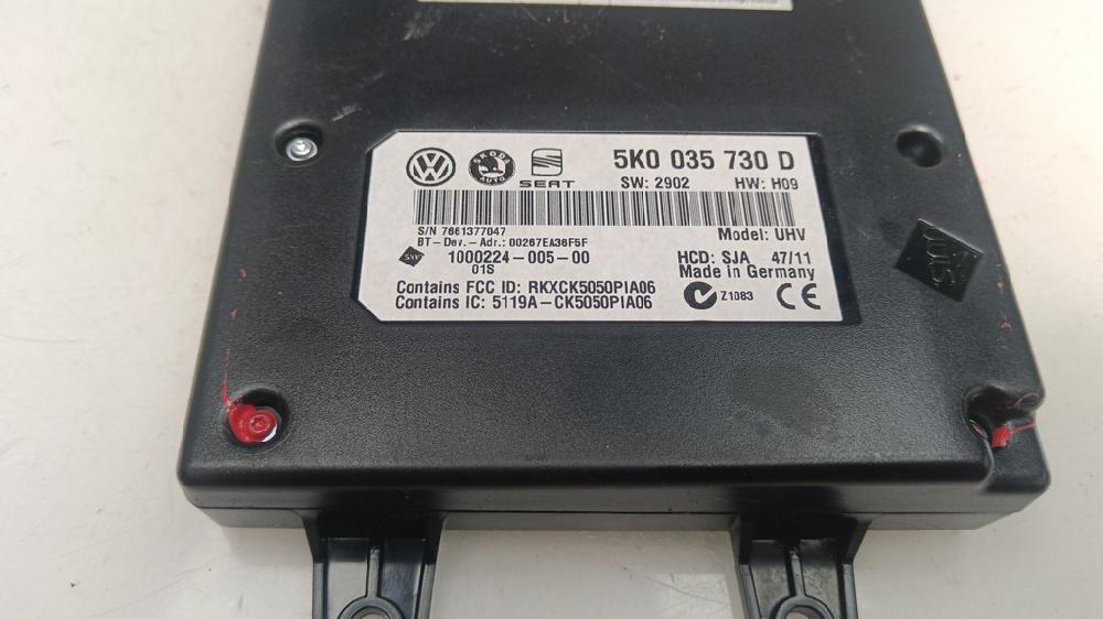 CENTRALITA BLUETHOOTH VOLKSWAGEN PASSAT PASSAT 2.0 140CV TDI 103KW