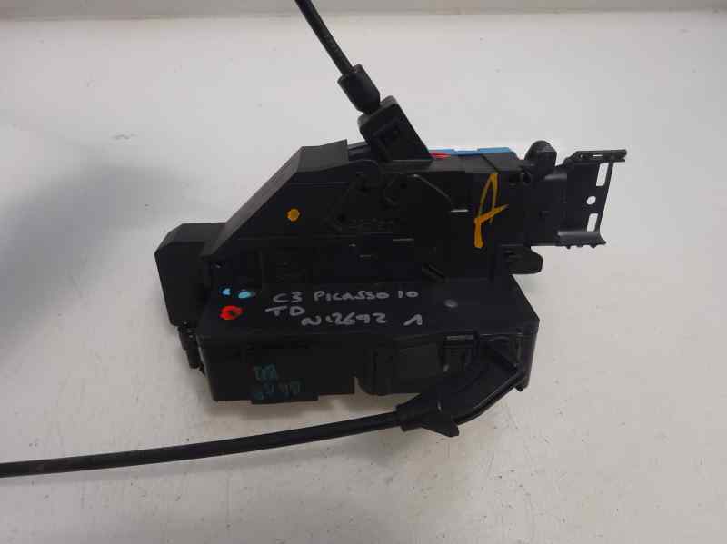 CERRADURA PUERTA TRASERA DERECHA CITROEN C3 PICASSO 2010 1.6 MT 110CV