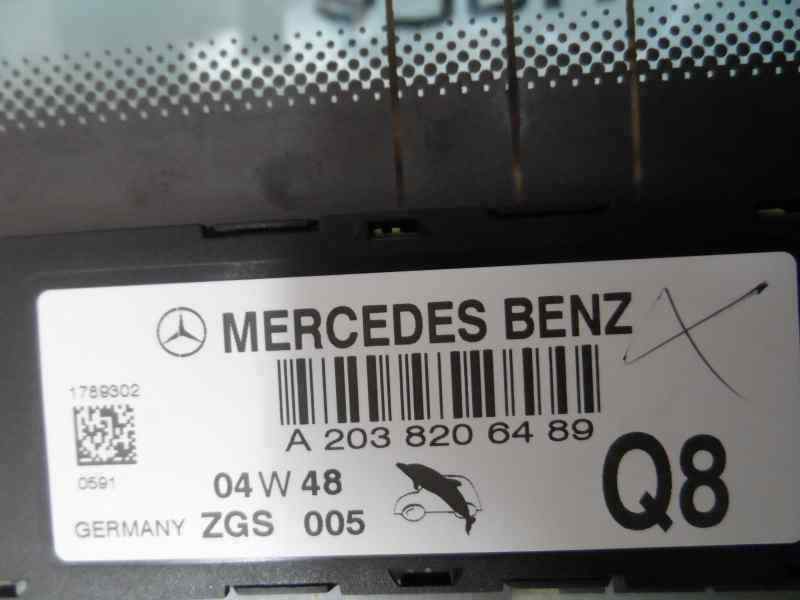 LUNA TRASERA MERCEDES BENZ CLASE C 2.2 MT 150CV | 110KW