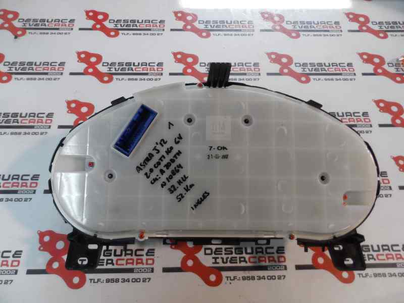 CUADRO INSTRUMENTOS OPEL ASTRA 2.0 CDTI MT 165CV