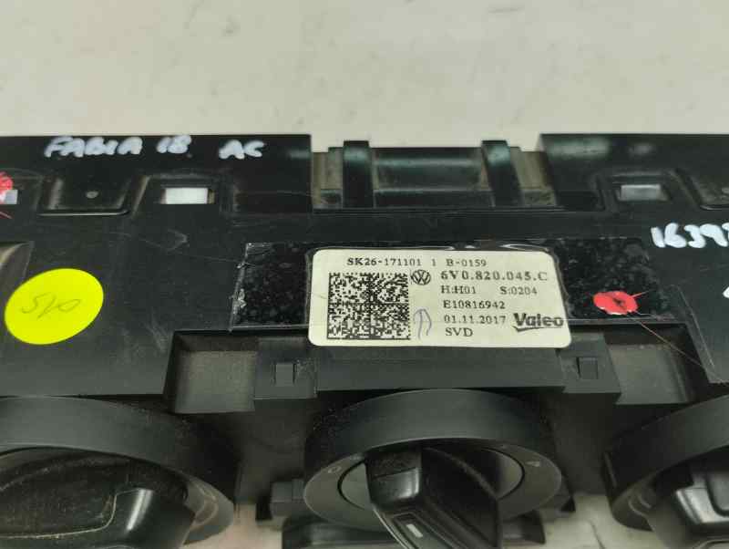 MANDO CALEFACCION AIRE ACONDICIONADO SKODA FABIA 1.0 MT 75CV