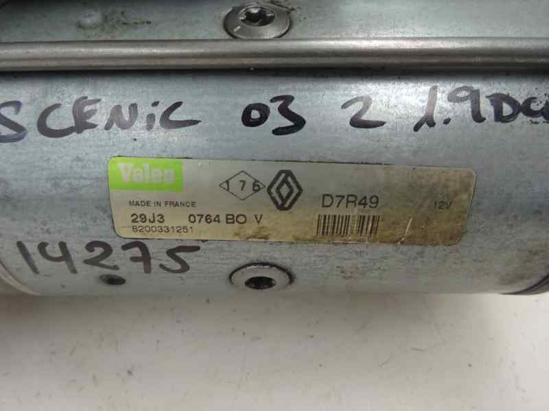 MOTOR ARRANQUE RENAULT SCENIC 1.9 DCI MT 120CV