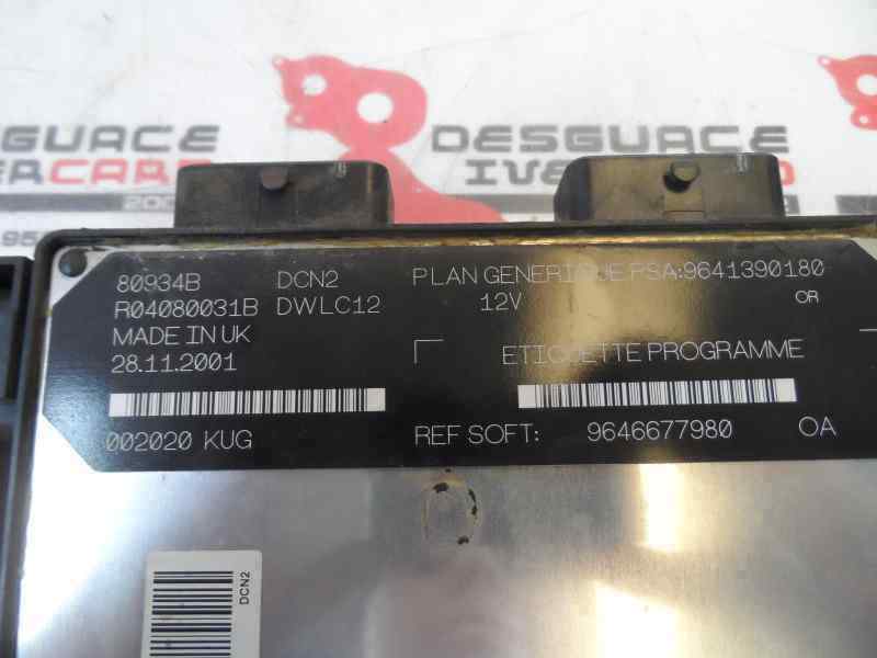 CENTRALITA MOTOR UCE CITROEN XSARA 1.9 D MT 70CV