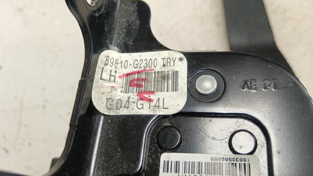 CINTURON SEGURIDAD TRASERO IZQUIERDO HYUNDAI IONIQ 1.6 HYBRID AMT 105CV