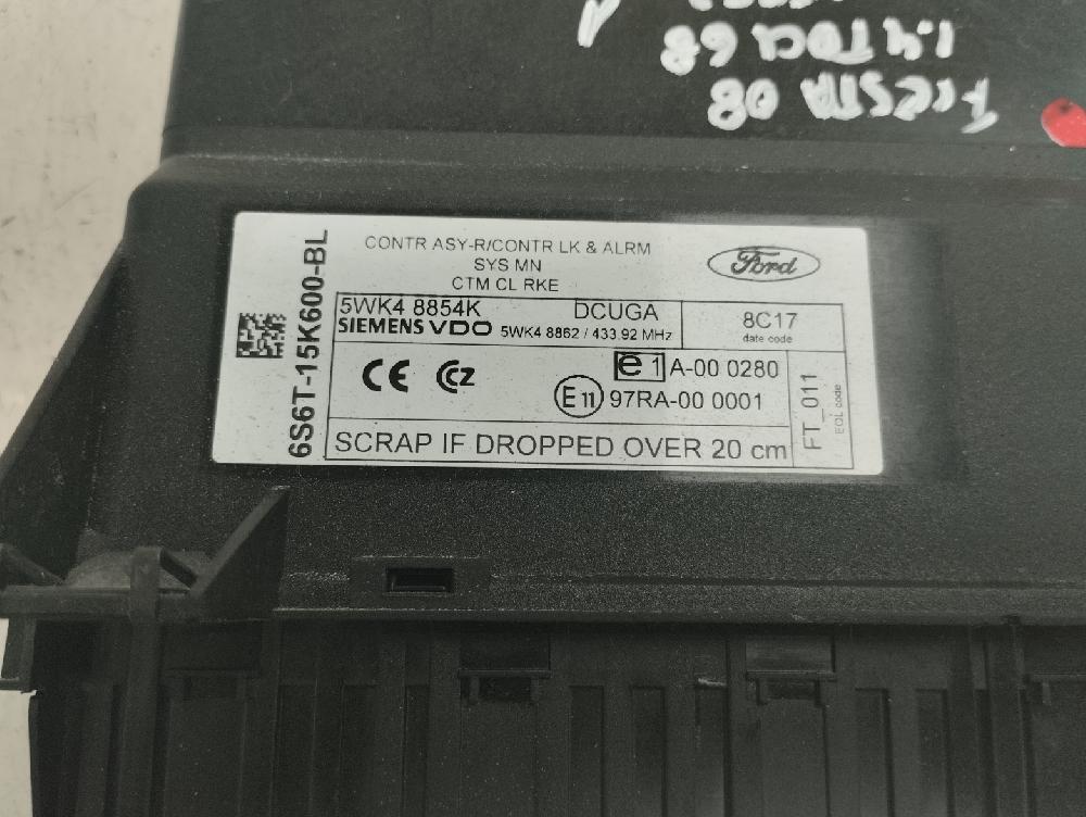 MODULO ELECTRONICO FORD FIESTA 1.4TDCI MT 68CV