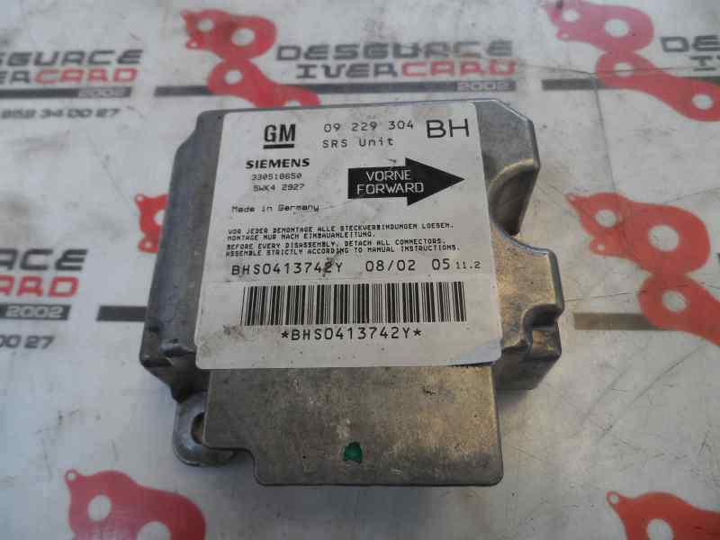 CENTRALITA AIRBAG OPEL ASTRA 2.2 MT 147CV | 108KW