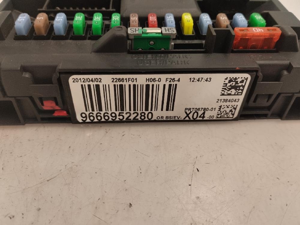 CAJA RELES FUSIBLES CITROEN C3 1.4 HDI AMT 68CV