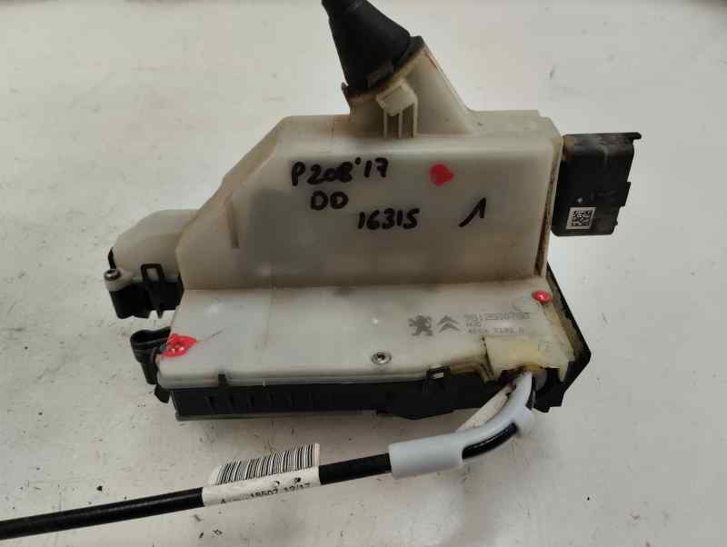 CERRADURA PUERTA DELANTERA DERECHA PEUGEOT 208 1.2 MT 110CV | 81KW