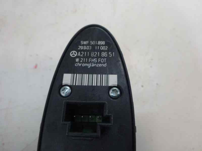 MANDO ELEVALUNAS TRASERO IZQUIERDO MERCEDES BENZ CLASE E 3.2 320 CDI 5G-TRONIC 204CV