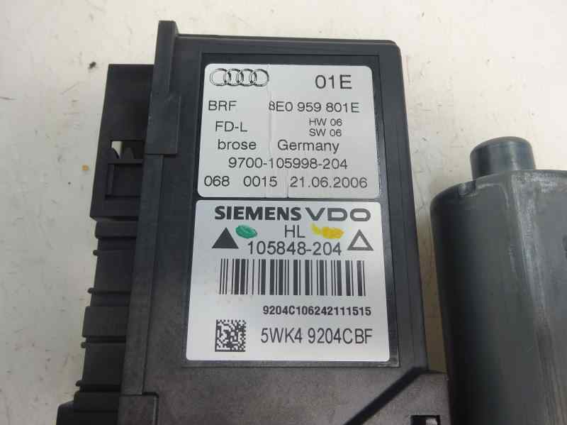 MOTOR ELEVALUNAS TRASERO IZQUIERDO AUDI A4 2006 2.0 TDI MT QUATTRO 140CV