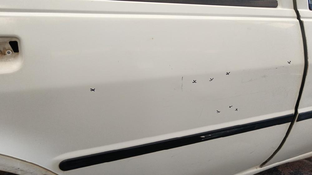 PUERTA TRASERA DERECHA FORD FIESTA 1.3 MT 59CV