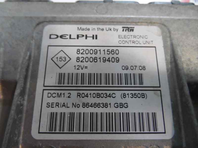 CENTRALITA MOTOR UCE RENAULT MODUS 1.5 DCI MT 85CV
