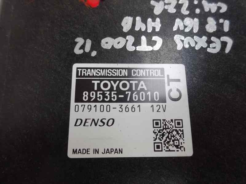 MODULO ELECTRONICO LEXUS CT 1.8CVT 99CV | 73KW