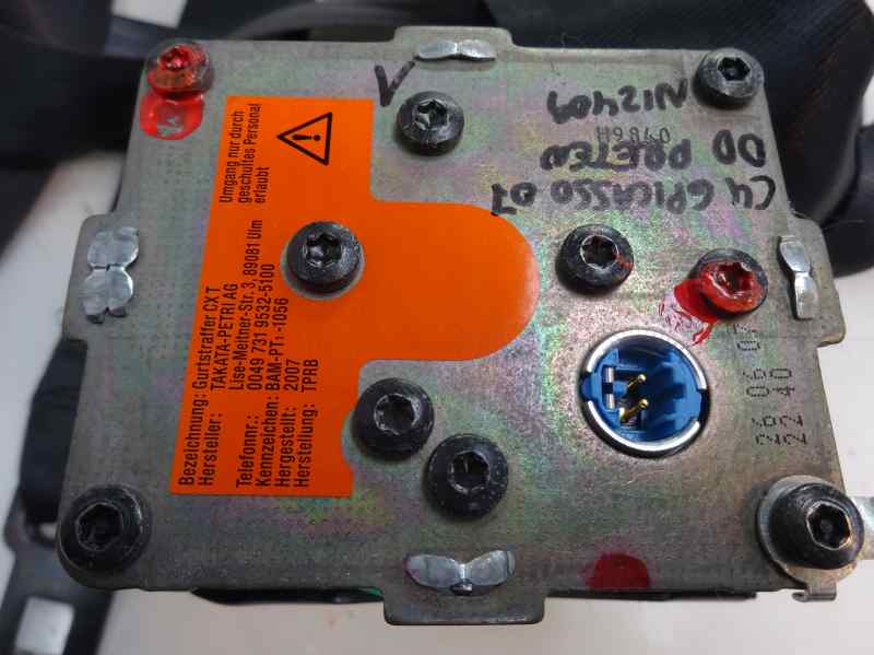 CINTURON SEGURIDAD DELANTERO DERECHO CITROEN C4 PICASSO 1.6 HDI AMT 109CV