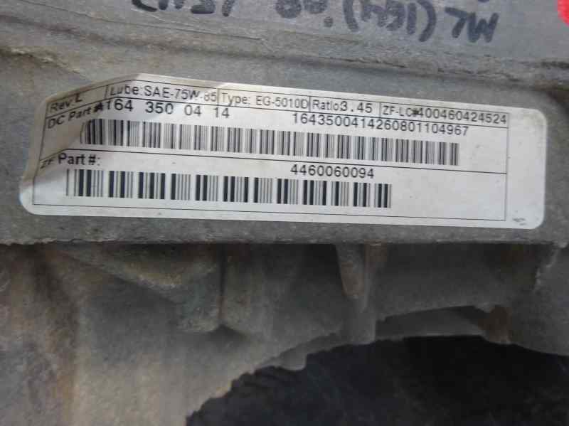 DIFERENCIAL TRASERO MERCEDES BENZ CLASE M 2008 3.0 ML 280 CDI 7G-TRONIC 190CV
