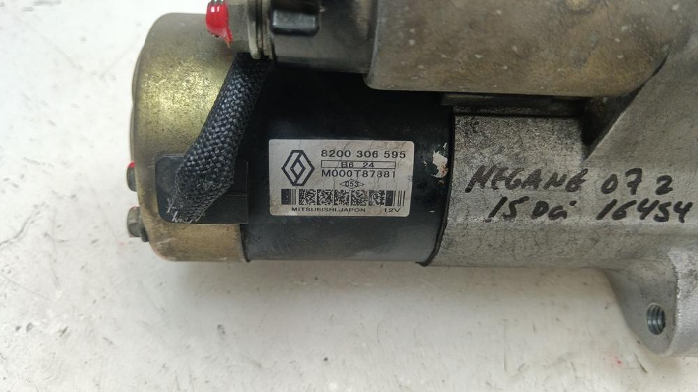 MOTOR ARRANQUE RENAULT MEGANE 1.5 DCI MT 106CV