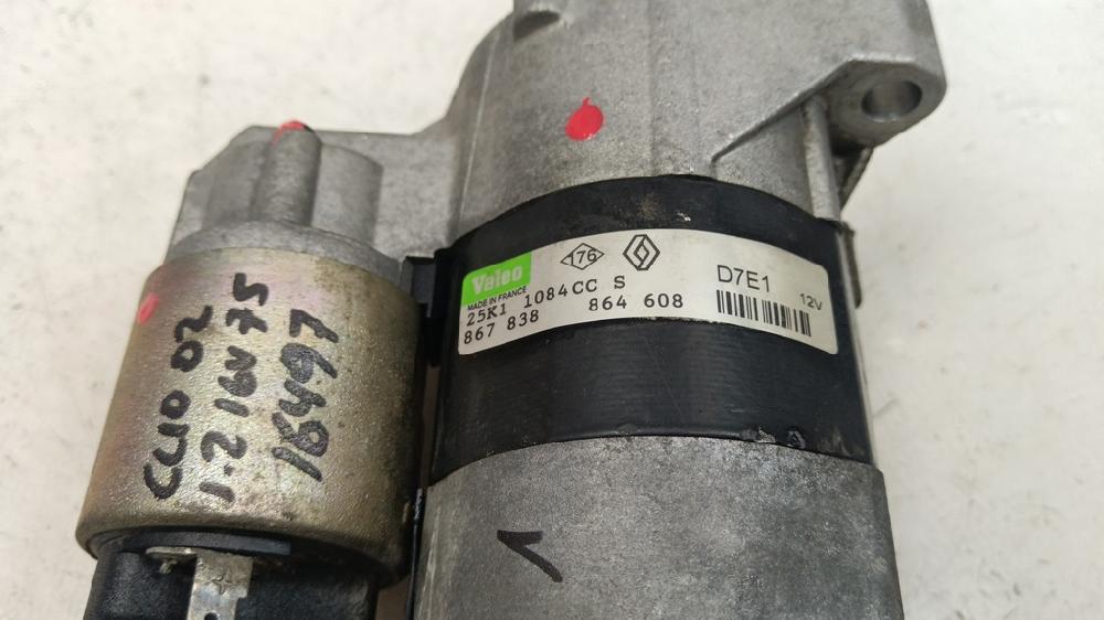 MOTOR ARRANQUE RENAULT CLIO 1.2 MT 75CV