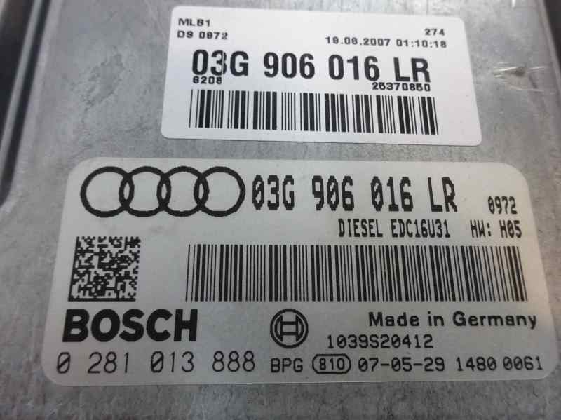 CENTRALITA MOTOR UCE AUDI A4 2.0 TDI MT QUATTRO 140CV