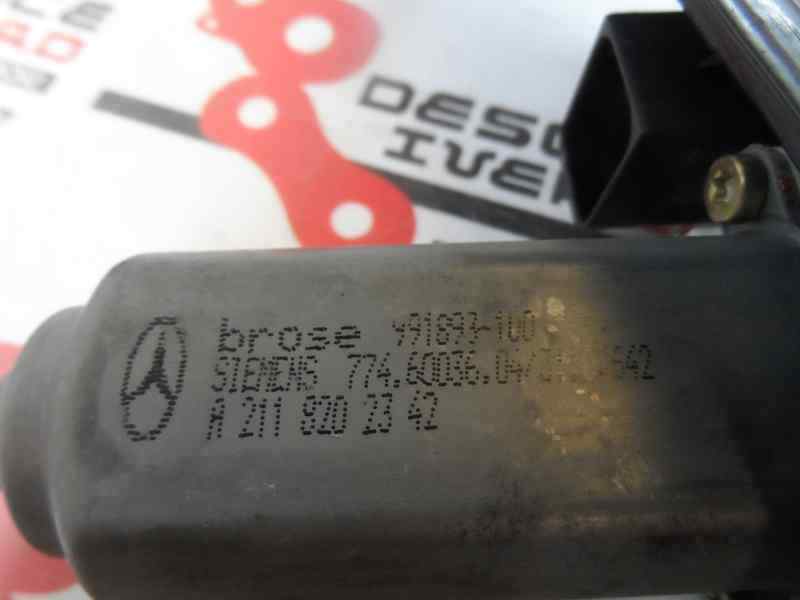 ELEVALUNAS TRASERO IZQUIERDO MERCEDES BENZ CLASE E 2003 2.2 MT 143CV | 105KW