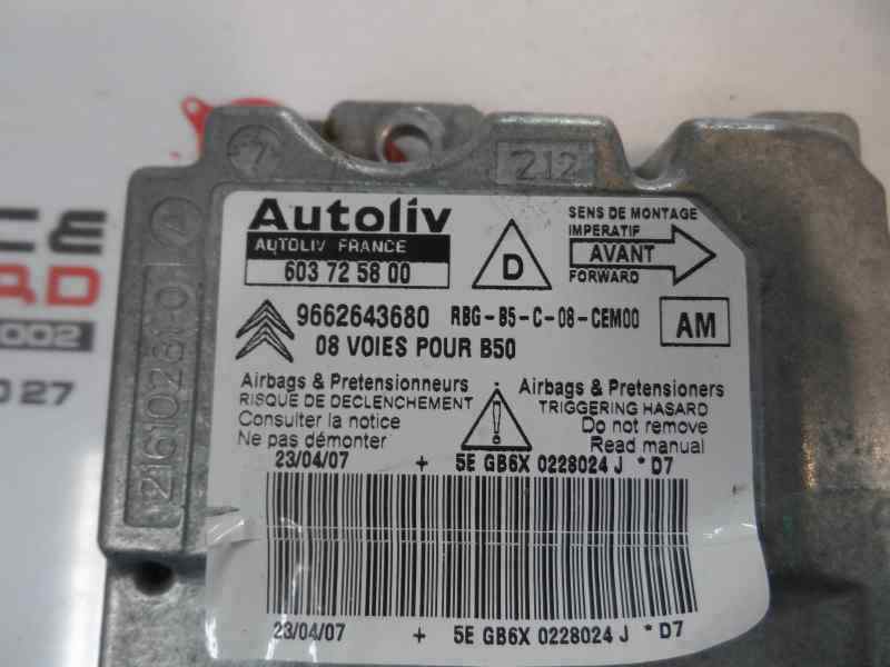 CENTRALITA AIRBAG CITROEN C4 2007 1.4 MT 88CV | 65KW